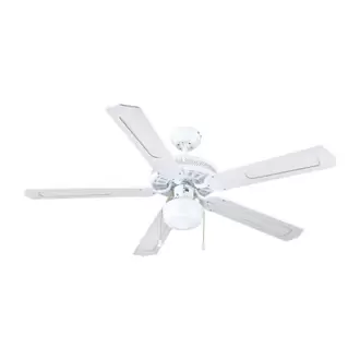 Ventilador de techo FM 132 cm 5 aspas blanco con luz VTCLASSIC130B
