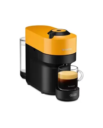 Cafetera de cápsulas Nespresso De'Longhi Vertuo Pop para cápsulas Nespresso Vertuo Amarillo