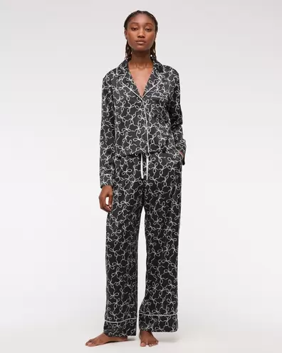 Pantalón de pijama de satén