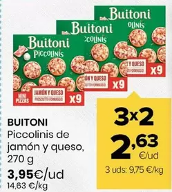 Buitoni - Piccolinis De Jamon Y Queso