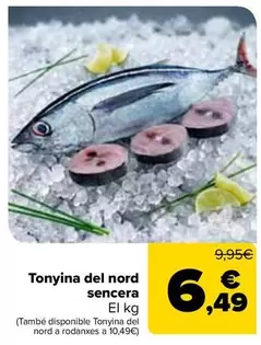 Bonito Del Norte Entero