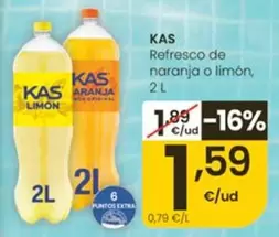 Kas - Refresco De Naranja O Limon