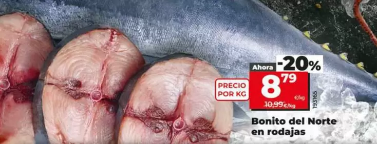 Bonito Del Norte En Rodajas 