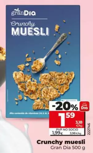 Gran Dia - Crunchy Muesli 
