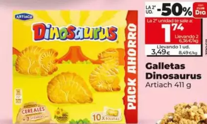 Artiach - Galletas Dinosaurus 