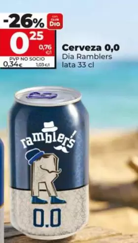 Dia Ramblers - Cerveza 0,0