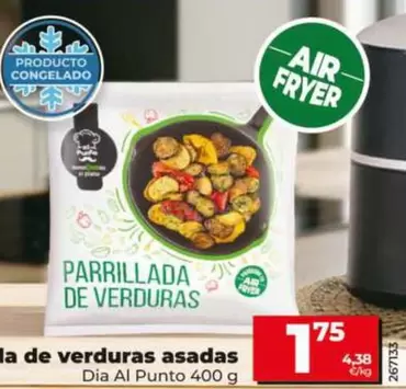 Dia Al Punto - Parrillada De Verduras Asadas 