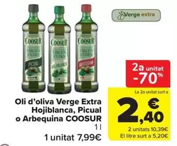 Coosur - Oli D'oliva Verge Extra Hojiblanca, Picual O Arbequina
