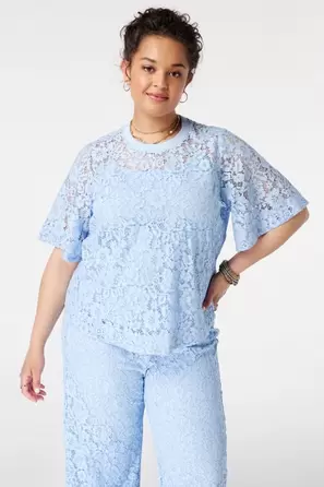 Blusa de encaje