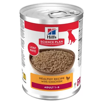 Hill’s Science Plan Canine Adult Pollo, Pavo y Vacuno Lata Humeda Perros 12 x 370 g