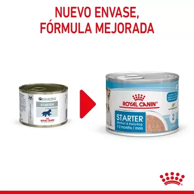 Starter Mousse comida húmeda para cachorro de primera edad 12 x 195 g