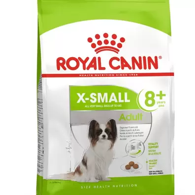 X-small Adult 8+ pienso para perro sénior de razas tamaño miniatura