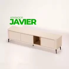 JAVIER 3-door tv stand