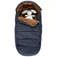 Saco de carrito de piel sintética Ocho azul marino