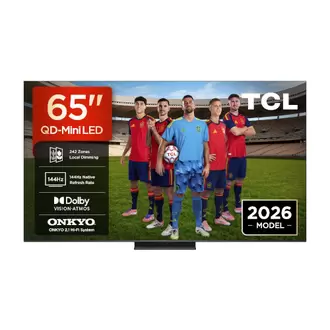 Televisor 65" QD MINI LED 4K TCL 65C6KPRO PRO Smart TV Google TV Clase E