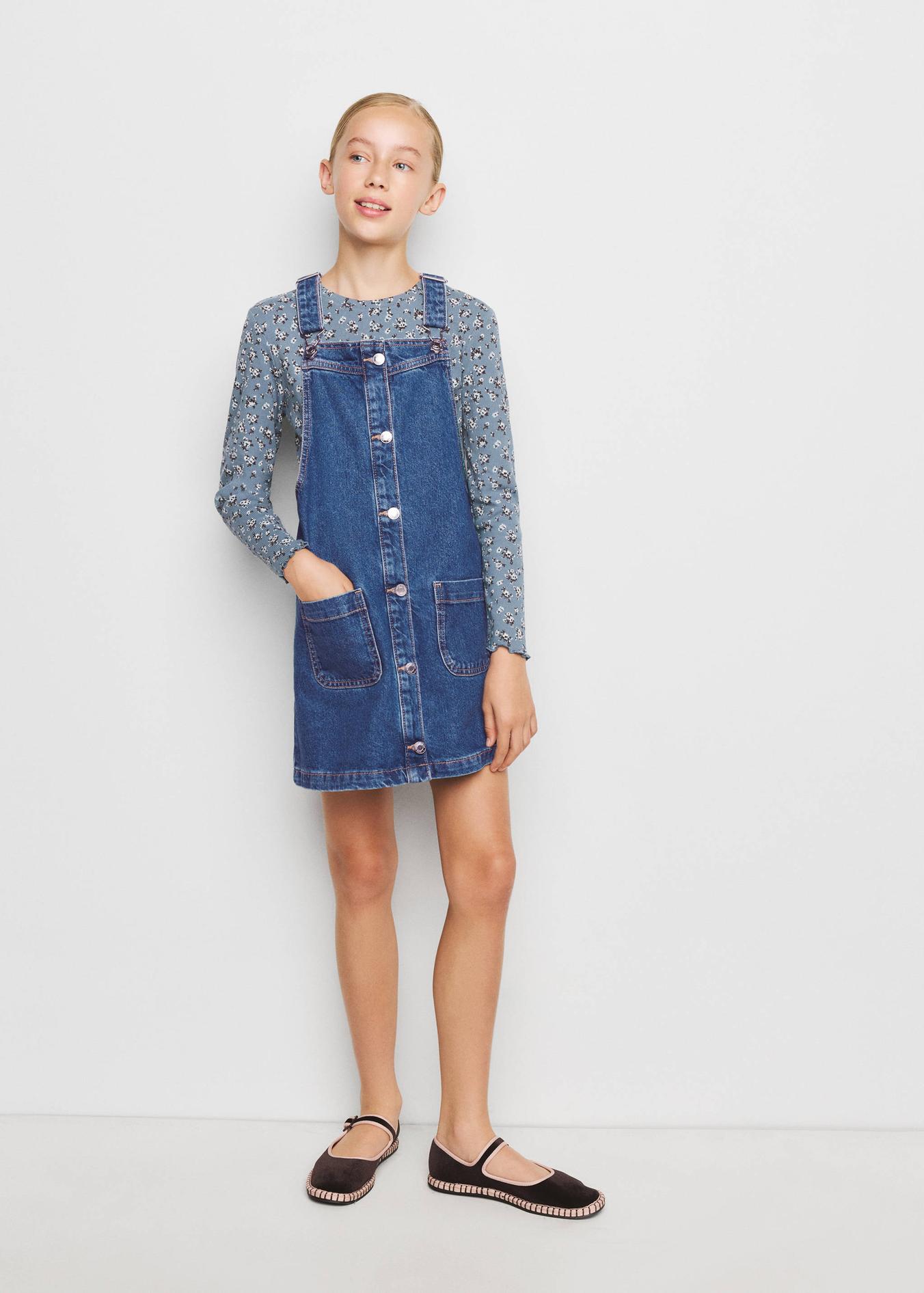 Pichi denim bolsillos