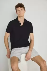 Polo manga corta