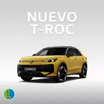 Nuevo T‑Roc 28.600€Sujeto a financiación⁠8