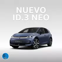 Nuevo ID.3 Neo desde 25.000€Sujeto a financiación⁠11