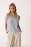 STRAPPY LACE TOP