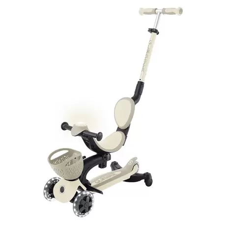 Go Up Baby Lights 360 – Patinete Evolutivo con Luces (Taupe)