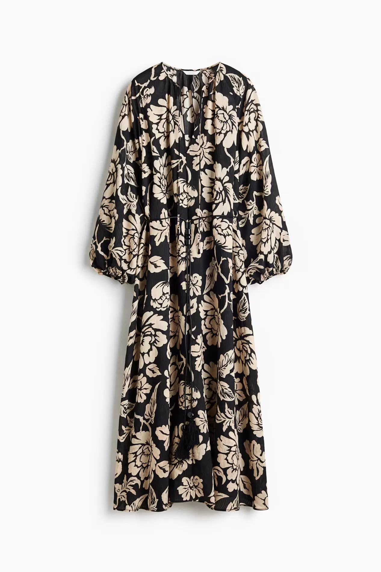 Vestido túnica con cinturón