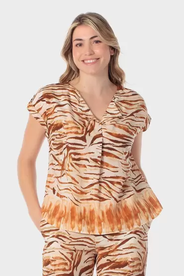 Blusa estampada