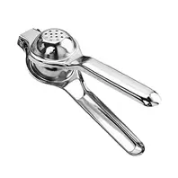 Lemon Squeezer, Premium Stainless Steel, Manual, Long Handle, 8 x 2.6 Inches
