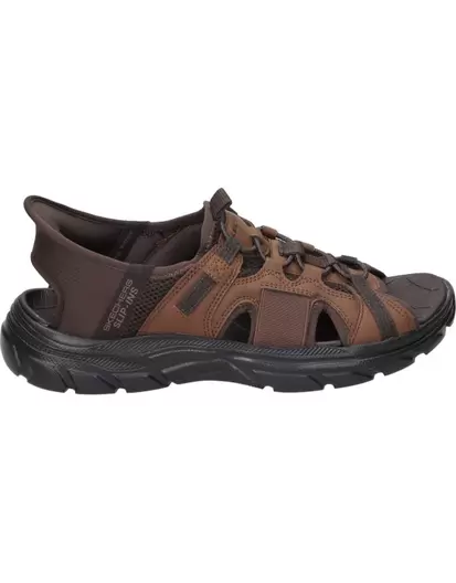 Sandalias veganas para hombre Slip-ins RF: Revolted Merrick 205181-ACDB marrón