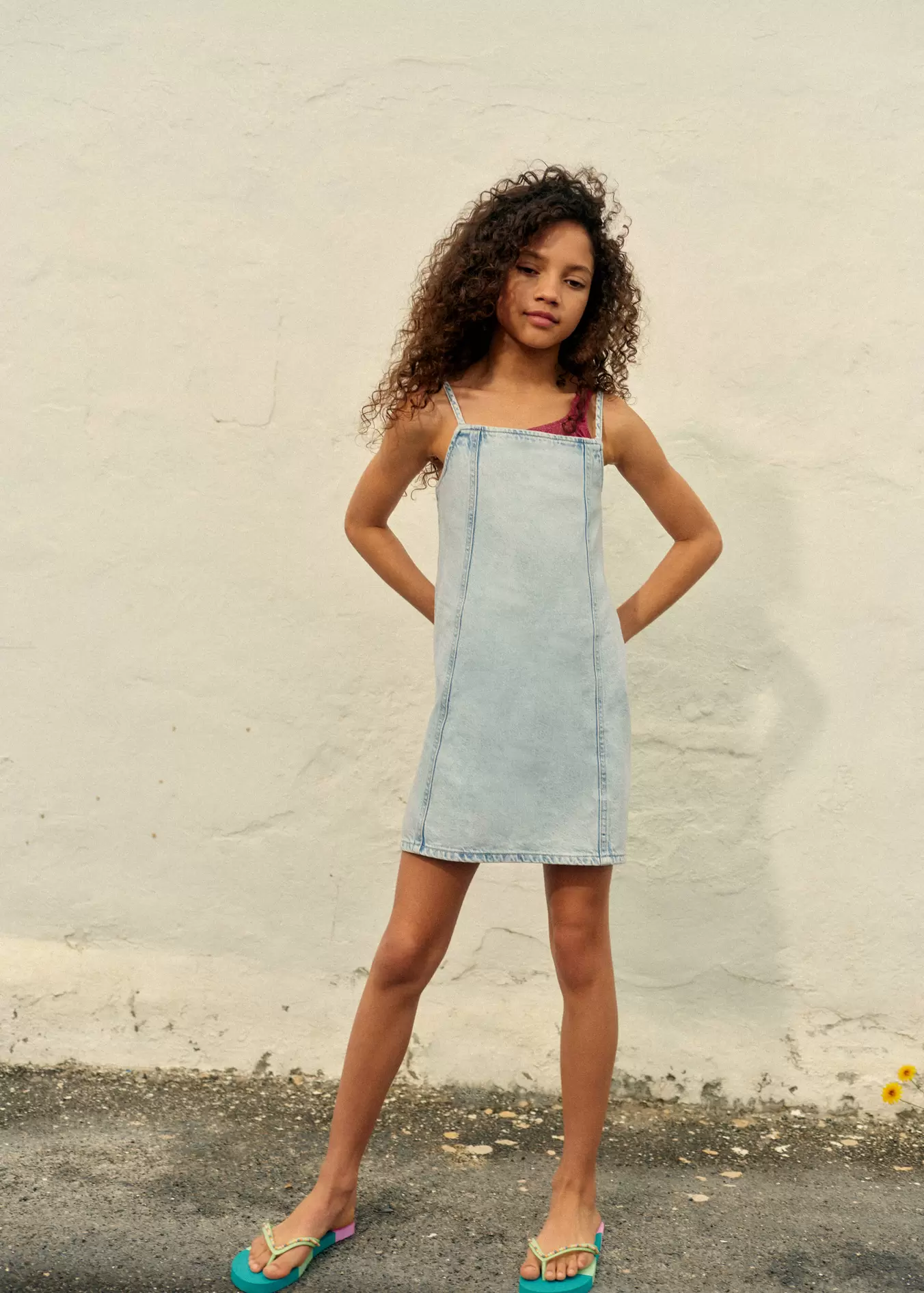 Vestido corto vaquero