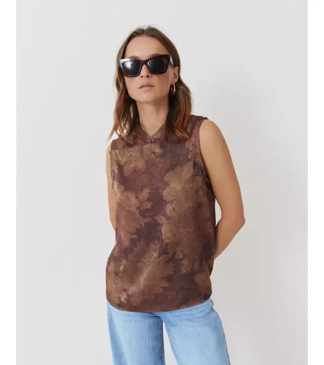 BLUSA JACQUARD FLORES