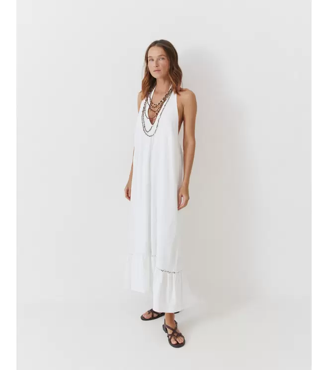 VESTIDO LARGO HALTER