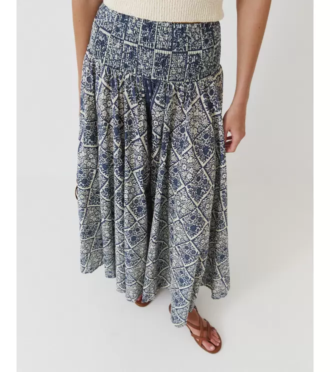 PANTALÓN PALAZZO ESTAMPADO