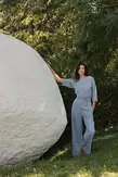 ELASTIC GINGHAM PANT