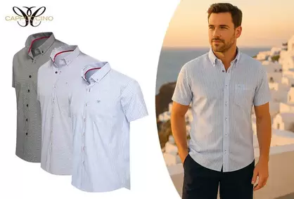 Camisa aireada para hombre