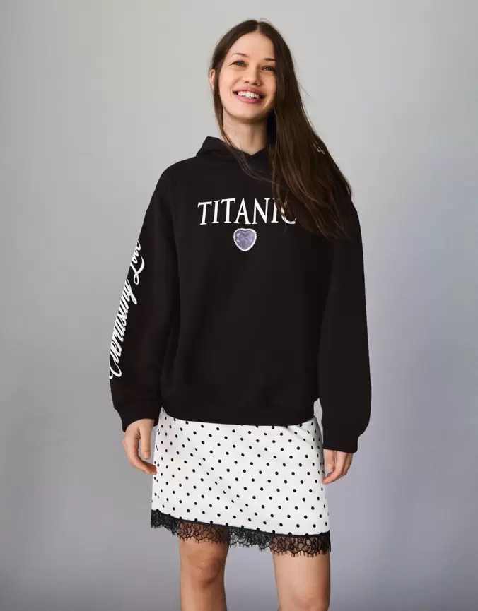 Sudadera Titanic capucha print