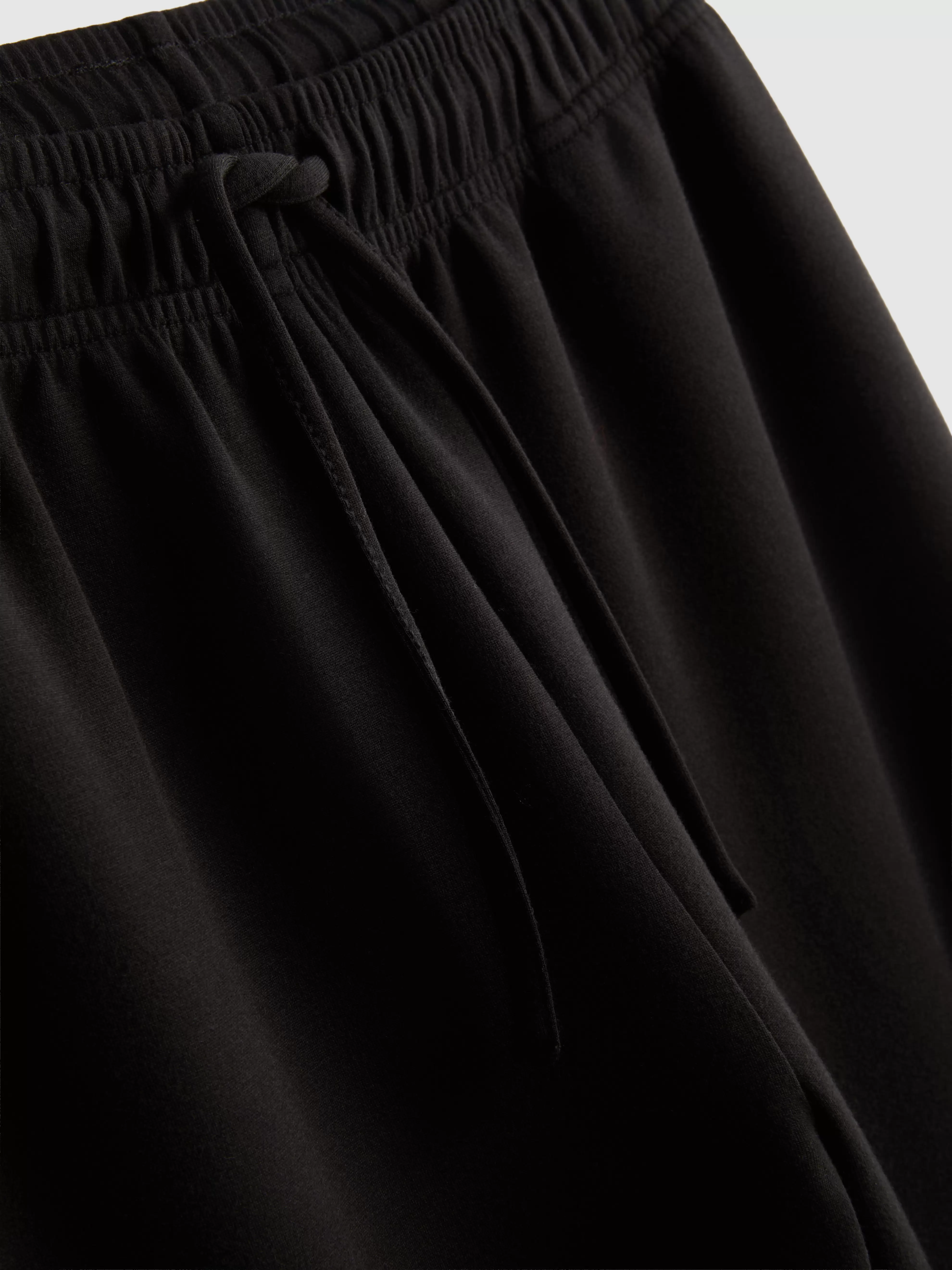 Joggers anchos en mezcla de modal