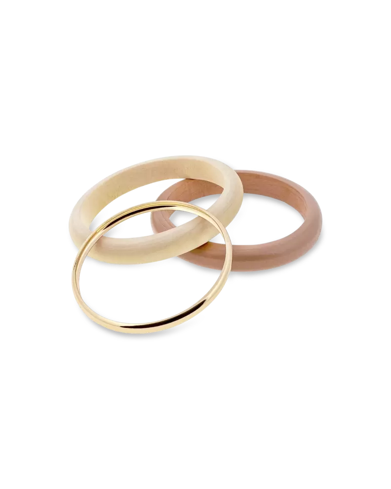 Armreif-Set - Beige Earth
