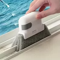 2 in 1 Slot Cleaning Brush Manual Window Sill and Sliding Door Cleaning Tool Household Cleaning Tool