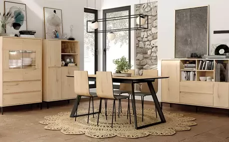 Conjunto modular para salón comedor Sau - KamiEntrega a partir del 7 de septiembre1.339,00€1.593,00€Ver producto