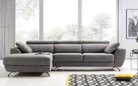 Sofá chaiselongue 3 plazas gris marengo con asientos extensibles BadalonaEntrega a partir del 7 de septiembre1.079,00€1.370,00€Ver producto
