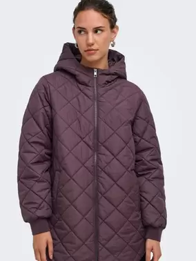ONLY ONLNEWJULIET Chaqueta acolchada - Fudge - 15385022