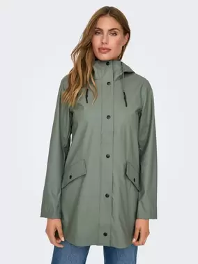 ONLY ONLELISA Chubasquero - Agave Green - 15261734