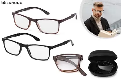 Gafas de lectura plegables y compactas