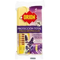 Antipolillas lavanda pinzas 2 unidades