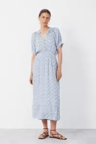Vestido manga corta