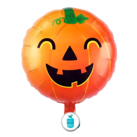 Globo Calabaza Naranja Foil...