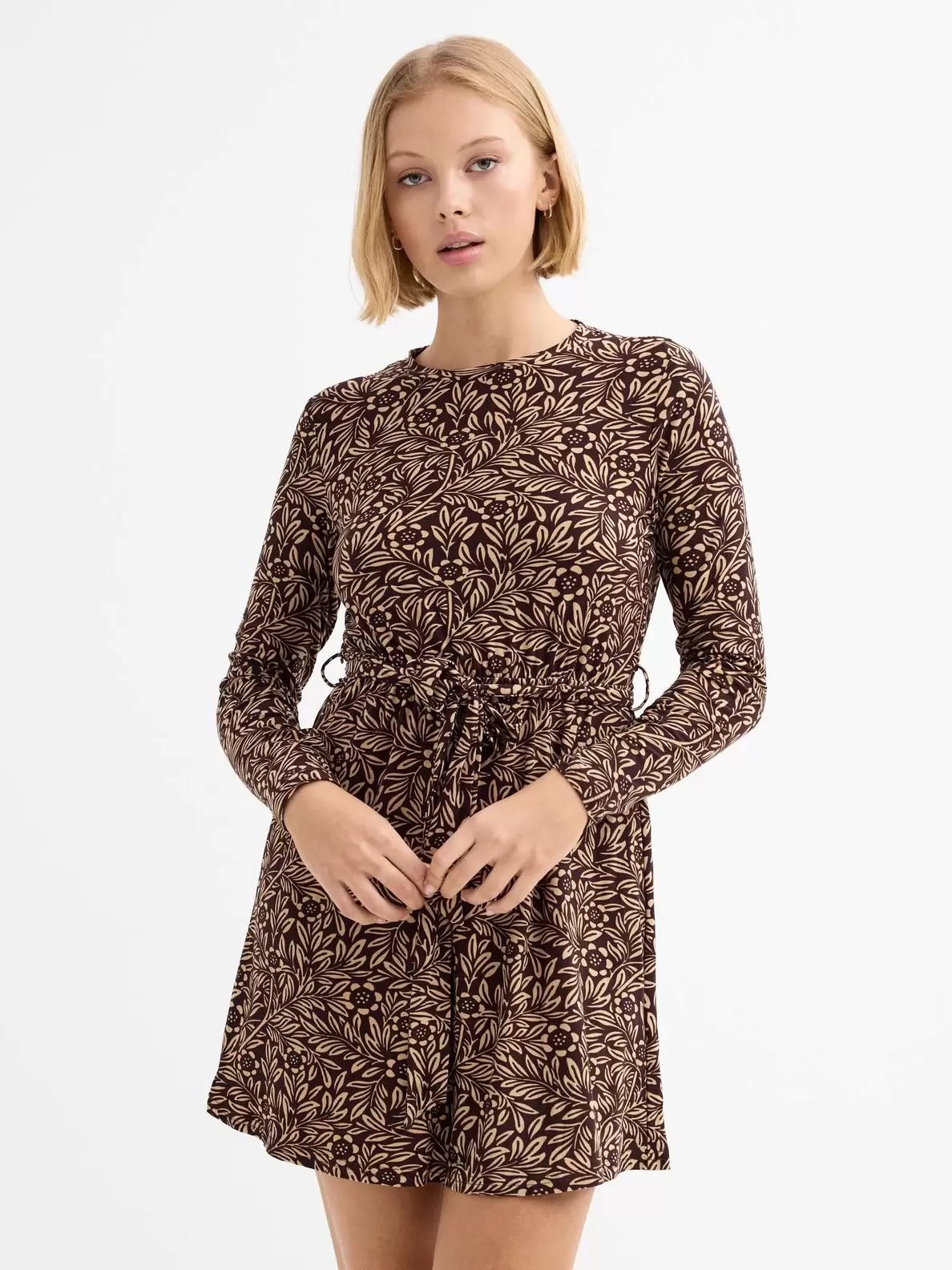 Vestido estampado floral...