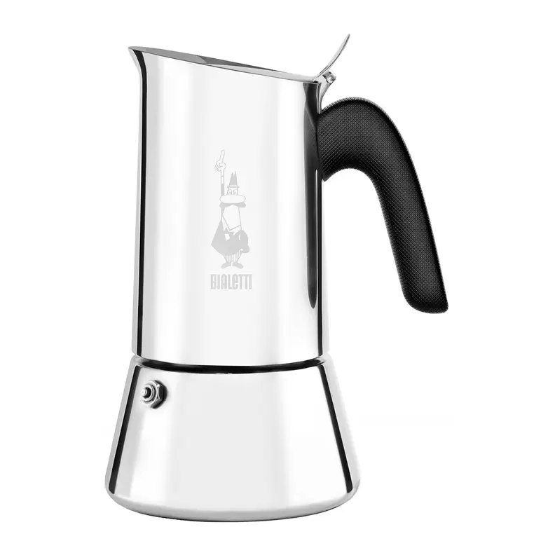 Cafetera italiana de Venus Bialetti - Acero