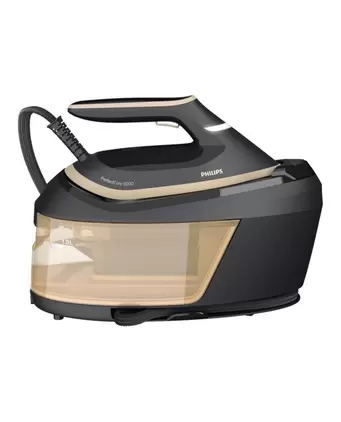 Centro de planchado Philips Perfect Care 6000 series con depósito de 1,8 litros